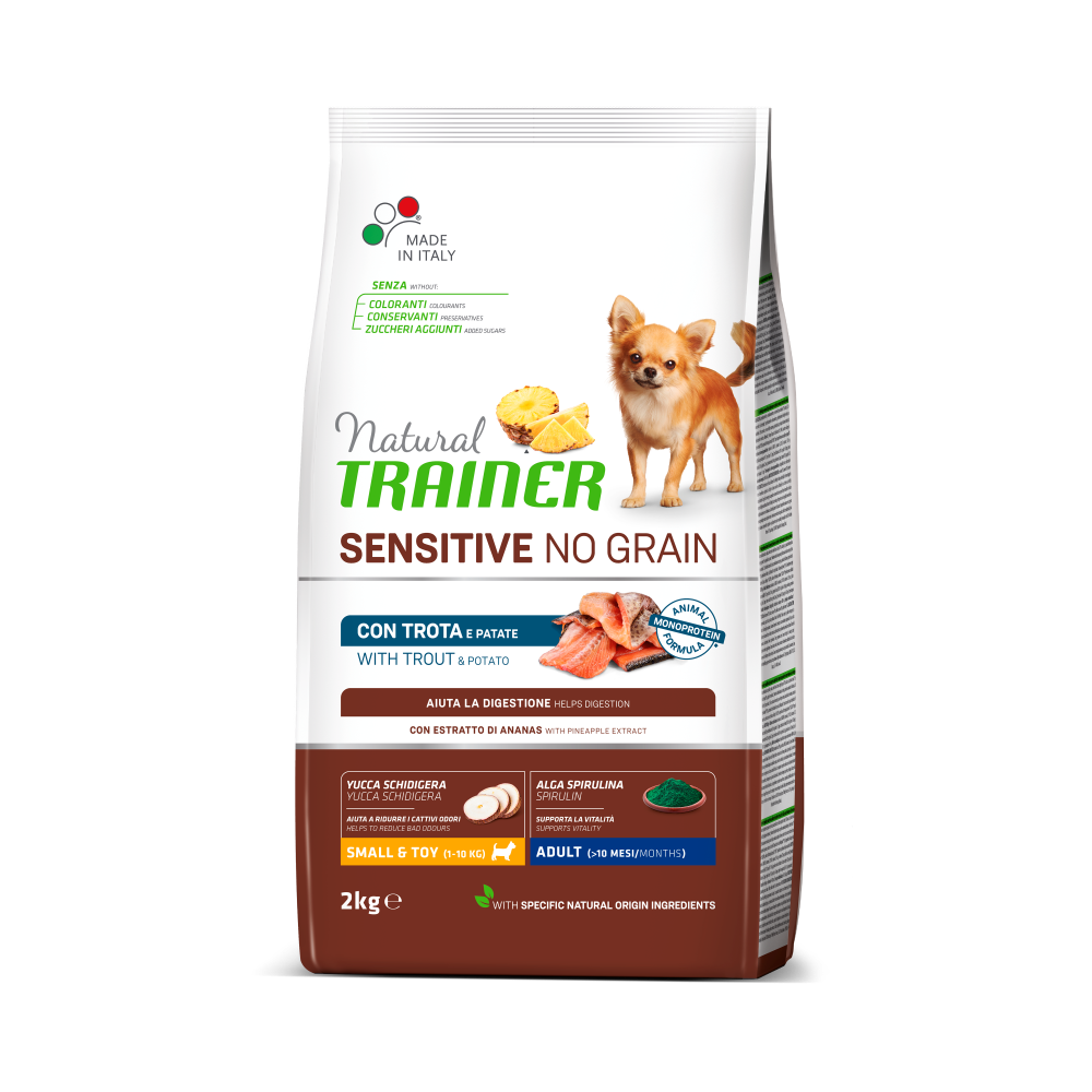 Trainer Sensitive No Grain Mini Adult Trota 2kg