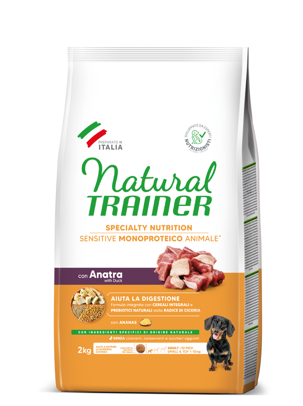 Natural Trainer Sensitive No Gluten Mini Adult Anatra 2kg
