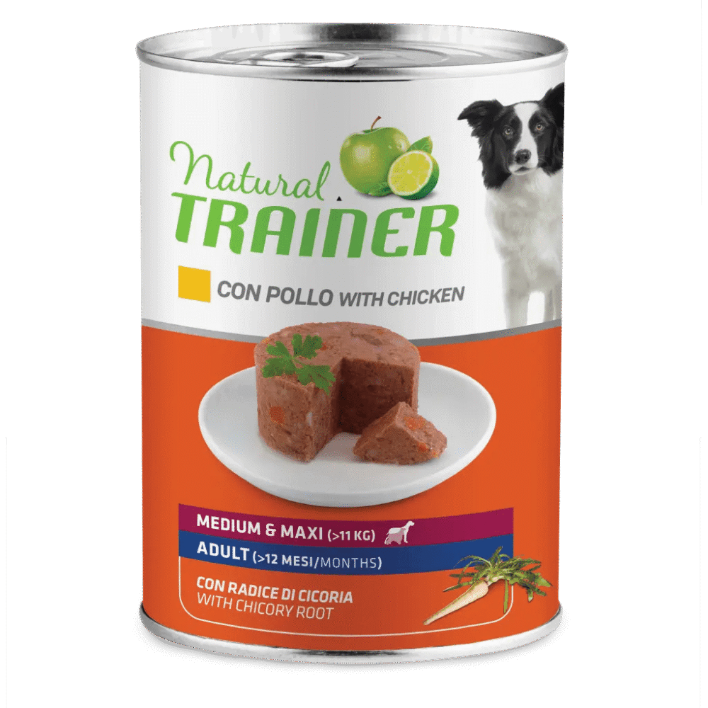 Natural Trainer Pollo Umido 400g