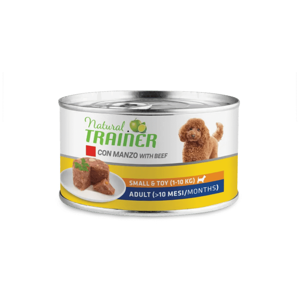Natural Trainer Small & Toy Manzo 150g