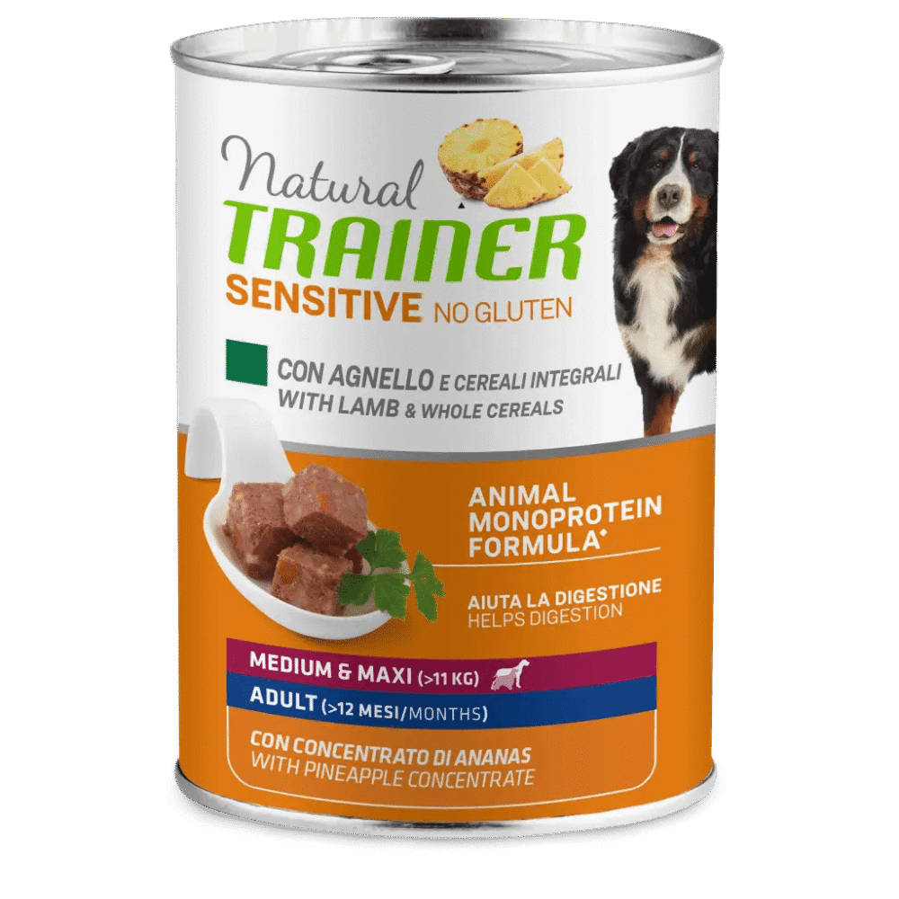 Natural Trainer Sensitive Agnello Umido 400g