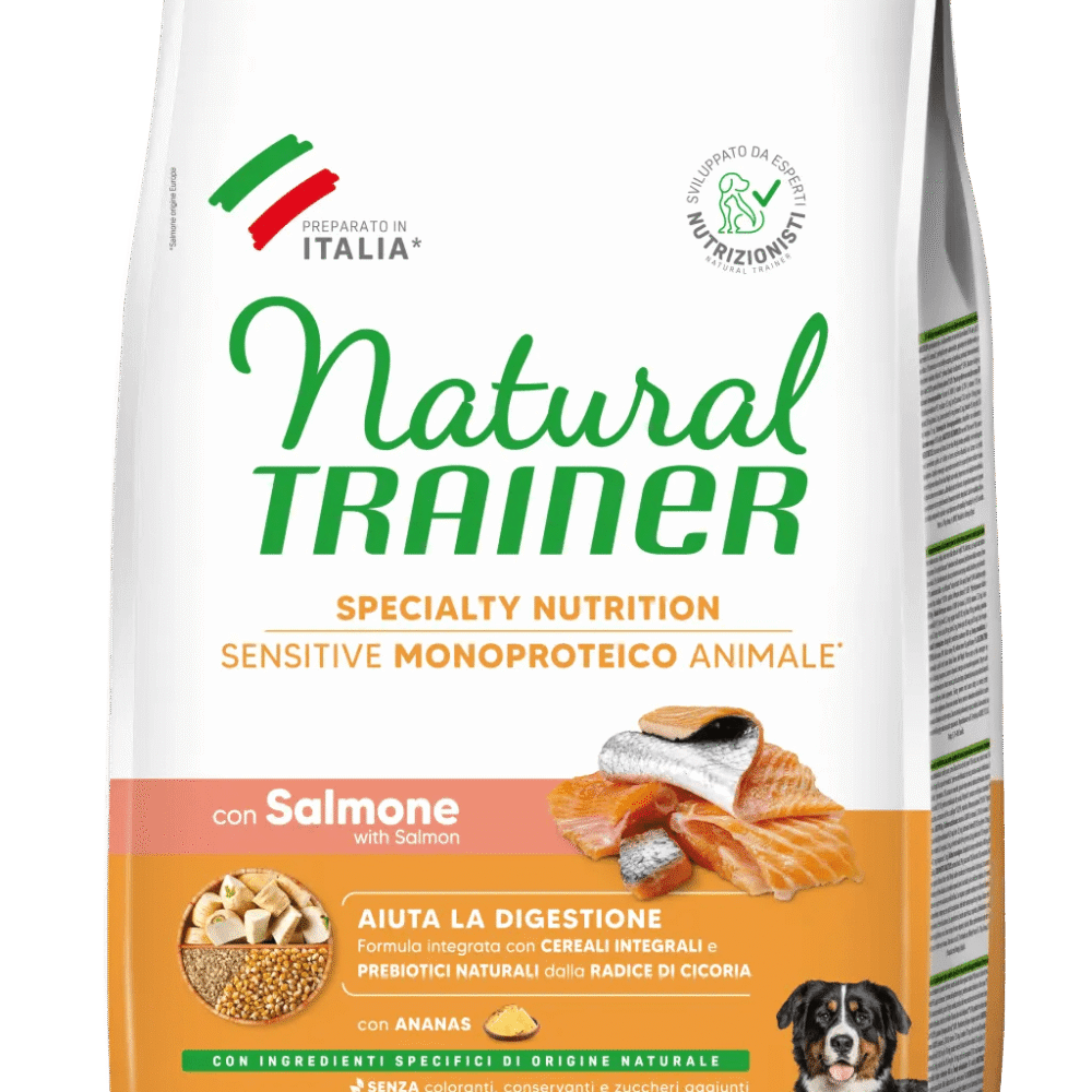 Natural Trainer Sensitive Medium Adult Salmone